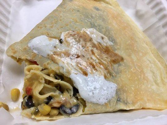 Vegetarian crepe