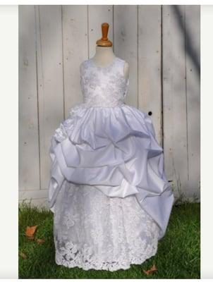 One of a kind Boutique Communion Gowns