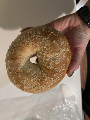 Sesame bagel