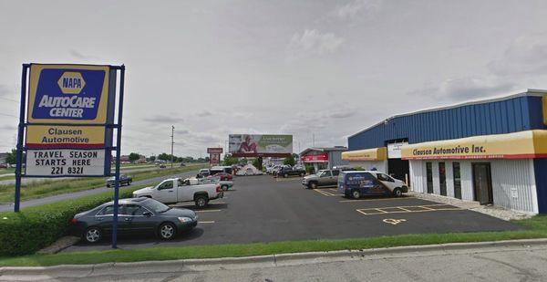 Closeview Exterior Area at Clausen Automotive, Madison, WI