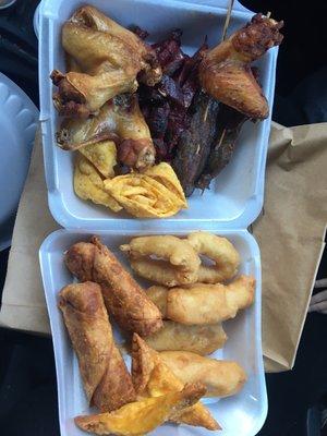 Pu-Pu platter for 2