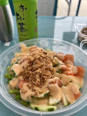 Salmon poke