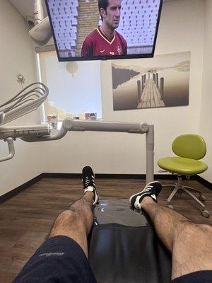 Netflix and dental appointment!