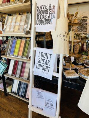 Funny tea towels