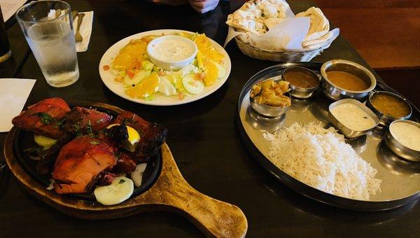 Tandoori chicken & Salad