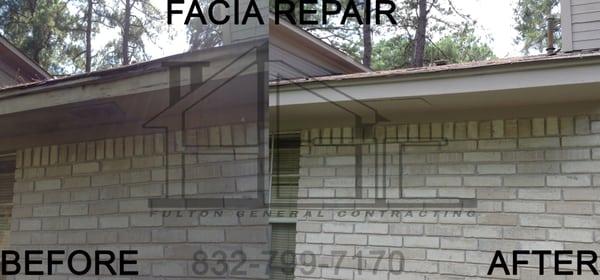 This is how you repair rotten facia board.