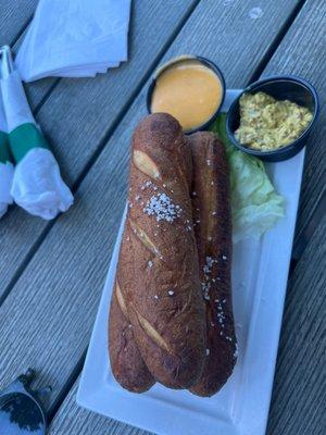 Bavarian Pretzel Stick Appetizer