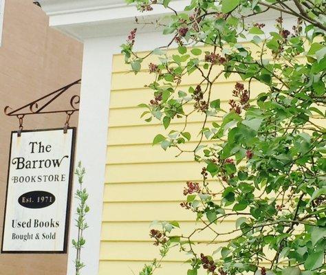 "When lilacs first in the springtime bloomed". Barrow Bookstore is located in historic Concord, MA, a town full of history, authors & lilacs