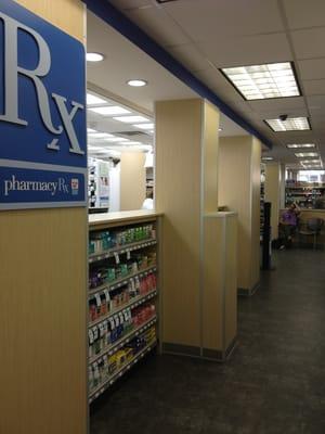 Pharmacy with seating area in the back!