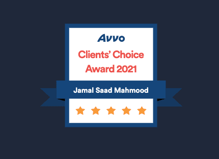 Avvo Client Choice Award 2021