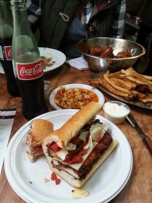 The Spread we had at the Silver Spoon