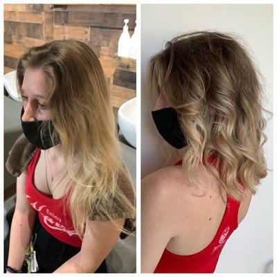 Before and after!