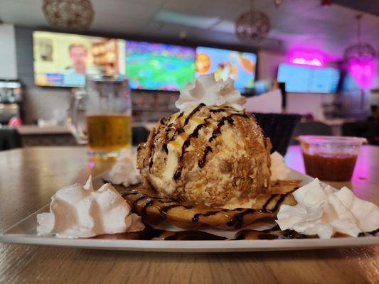 Fried ice cream