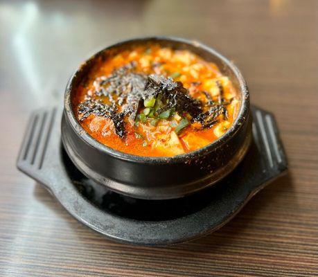 Tofu Soup with Beef