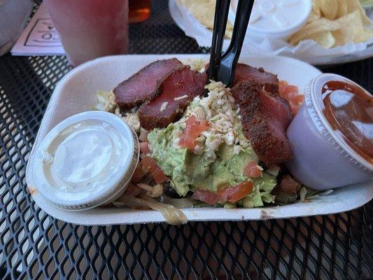 Ahi tuna Burrito bowl