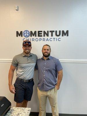 Dr. Patrick Houser - momentum chiropractic front office