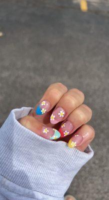 The perfect summer nails!! :) so amazing, could not recommend more!