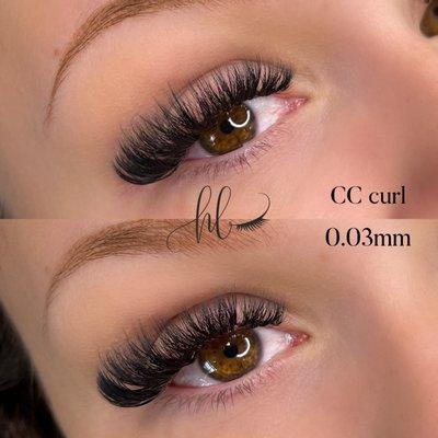 Volume hybrid lashes