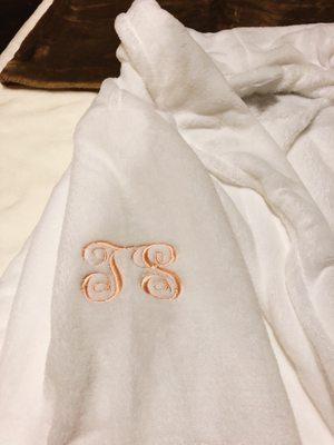 Personalized bathrobe