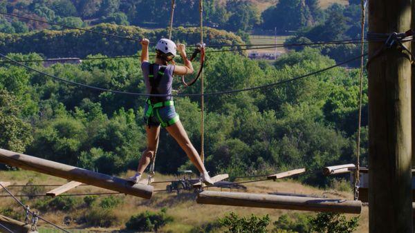 View of the Adventure Course Trek