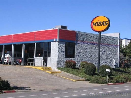 Midas storefront at 1797 Soscol Ave