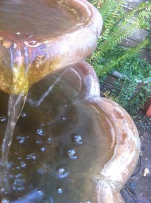 Fountain in the Spa garden