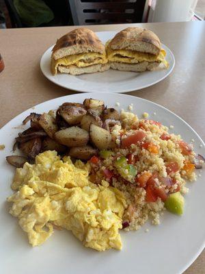 Ethiopian breakfast