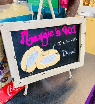 Margie's 901 -- ice cream donuts