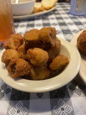 Fried okra