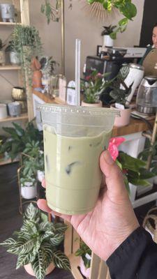 Chula cafe matcha rose green tea