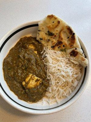 1. Palak Paneer