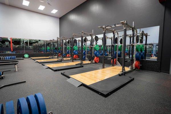 Come try our performance lifting area in American Fork!