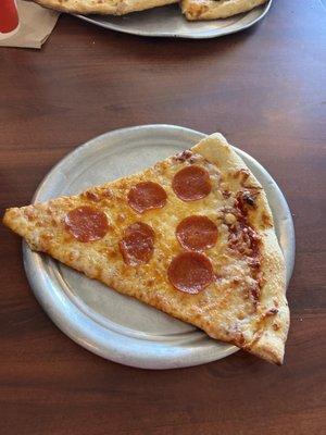 Pepperoni pizza.