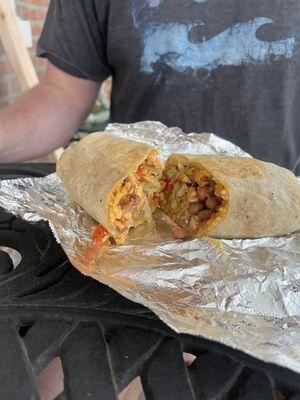 CHICKEN SANTA FE BURRITO