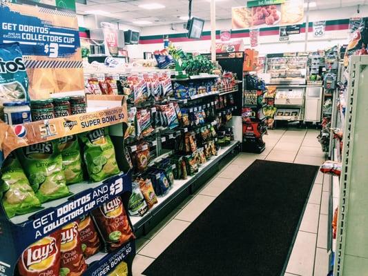 One of the best aisles in any 7-11.