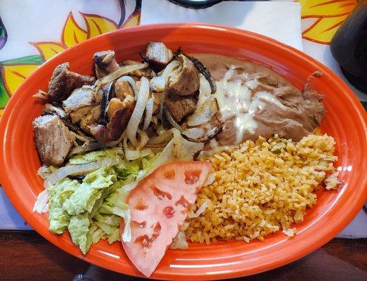 Carnitas plate