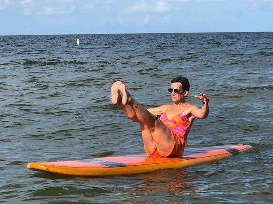 Stand-Up Paddle Board Yoga