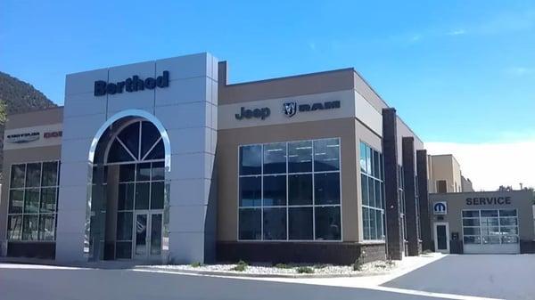 New Berthod Motors Chrysler, Jeep, Dodge RAM building