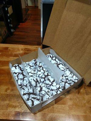 Order some chocolate crinkle cookies for your family party or any occasion or just because you love them.