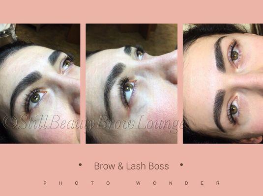 Lashes and Brow Tinting