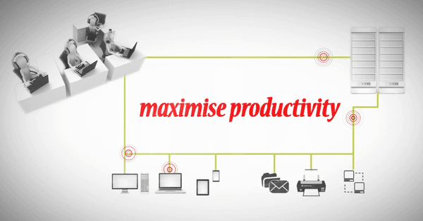 Increase office productivity through pro-active I.T. support.