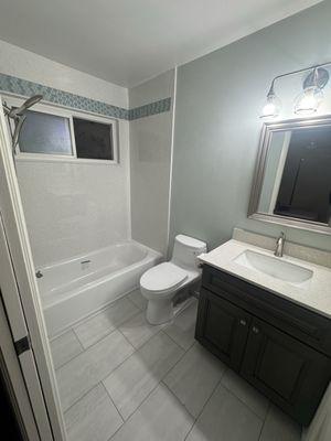 Brand new bathroom!