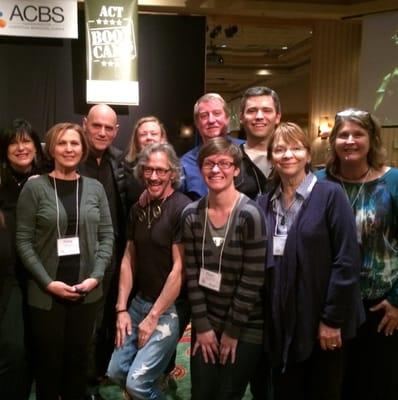 Some of our staff with the founders of Acceptance and Commitment Therapy (ACT)