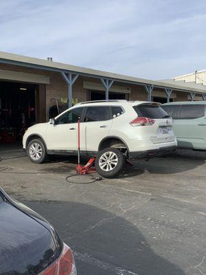 New Tires and great service.