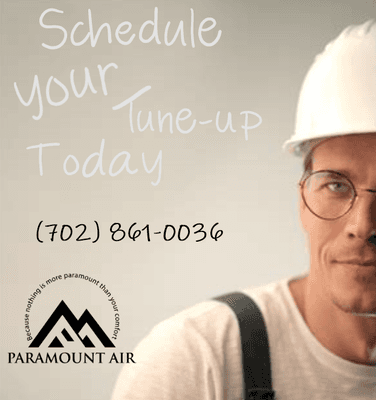 Schedule Your Tune-Up Today 702-861-0036