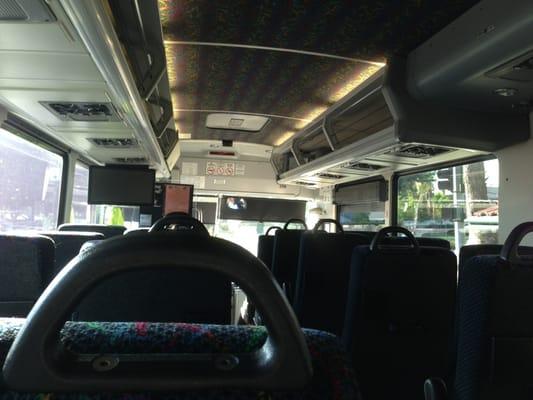 on 799 commuter express bus