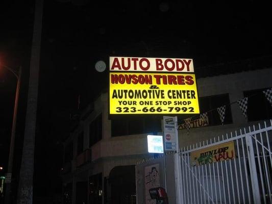 The one stop shop @ night