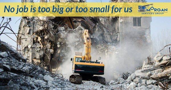 Big or Small We do it all ! Call us today to get started on your Demolition Project!