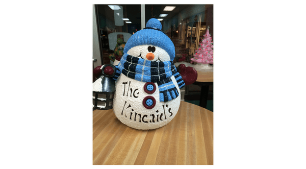 Never to early to order the perfect snowman. Call 610 776-6500
 15% off all special order snowmen and trees through July 26th.