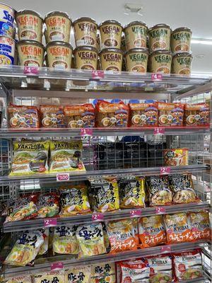 Instant Ramen now with Vegan options